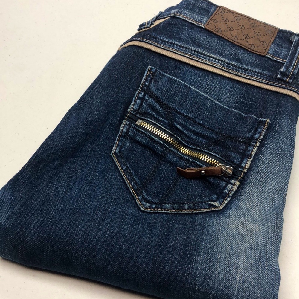 ⭐️HOST PICK⭐️ TRIPLEX DESIGNER PREMIUM DENIM 28x32 ZIPPER 🦋